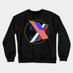 Black Panther Art - NASA Space Badge 157 Crewneck Sweatshirt